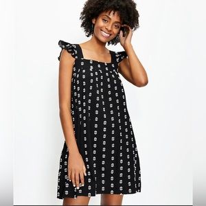 Loft Clip Flutter Pocket Swing Dress